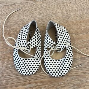 Adorable Polka Dot Baby Walker Shoes